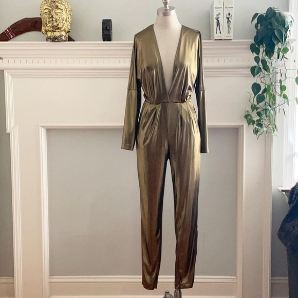 American apparel deep V romper XS 18"PTP - Picture 1 of 1